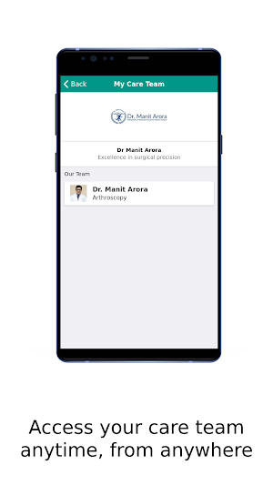 Dr Manit Arora - ACL Specialist Screenshot 1