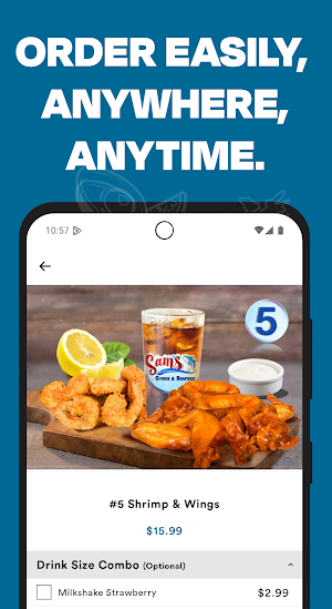 Sam's Gyros and seafood Screenshot 3
