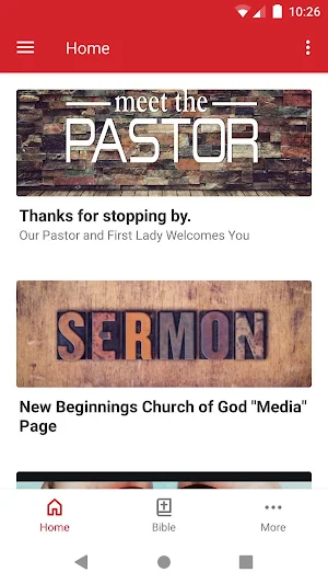 New Beginnings Church of God Screenshot 0