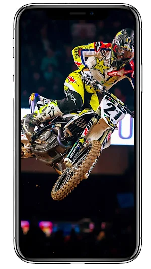 Dirt Race Motocross Wallpaper Screenshot 3