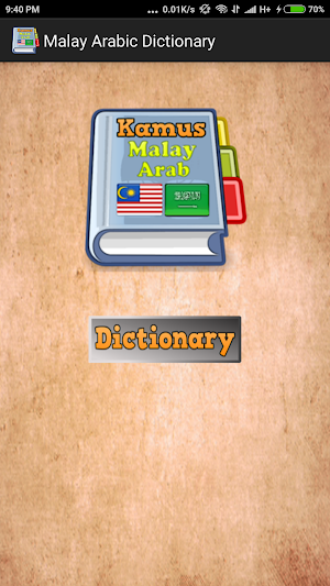 Malay Arabic Dictionary screenshot 2