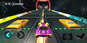 Mega Ramp Driving: Car Racing Screenshot 1