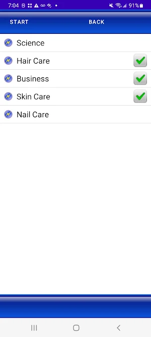Test Exam Cosmetology Review Screenshot 3