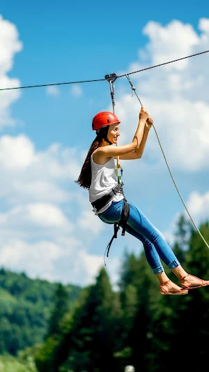 Zip lining Wallpaper Screenshot 3