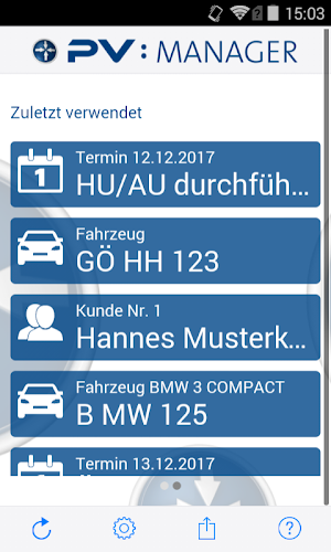 PV:MANAGER Screenshot 1
