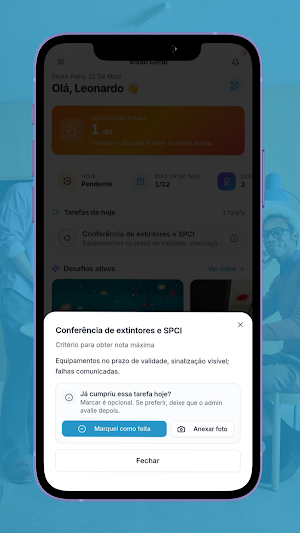 Check2B — Desempenho Diário Screenshot 1