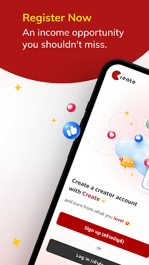 Create - Creator Affiliate App Screenshot 0
