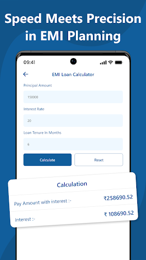 RupeeLoan -EMI Loan Calculator Screenshot 1