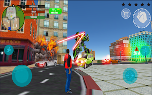 Rope Hero Gangster Crime City Screenshot 2