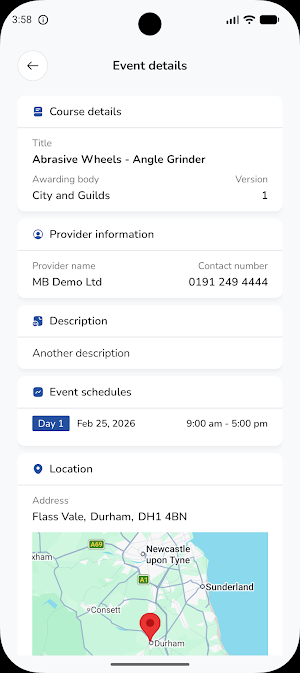 Workprove Workpass Screenshot 3