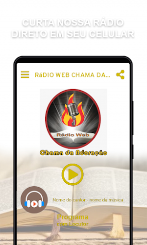 Rádio Web Chama da Adoração Screenshot 1