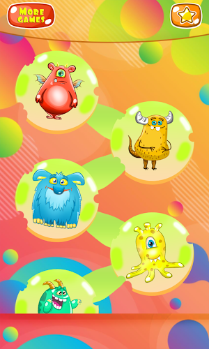 Puzzles for kids - monsters Screenshot 0