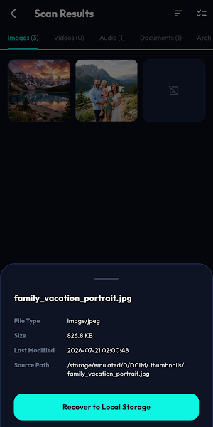 Phoenix File & Photo Recovery Screenshot 3