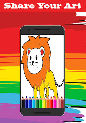 Coloring Book Animal Screenshot 1