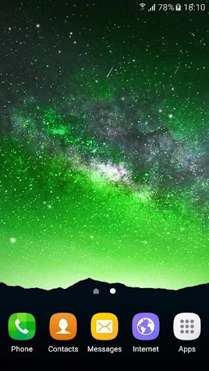 Night Star Live Wallpaper Screenshot 3