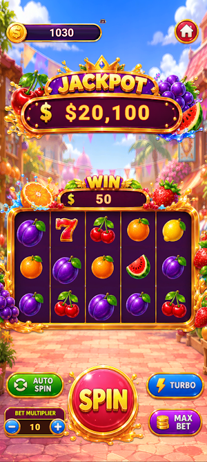 Lucky Fruit Jackpot Slots Screenshot 2