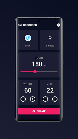 BMI Recorder Screenshot 3