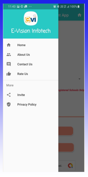 Evi Institute Management App Screenshot 0
