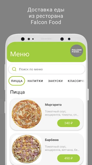 Falcon food Screenshot 0