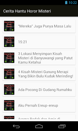 Cerita Hantu Horor Misteri Screenshot 0