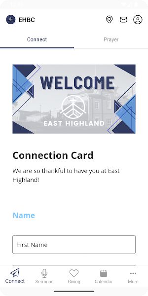 East Highland Baptist Church Screenshot 1