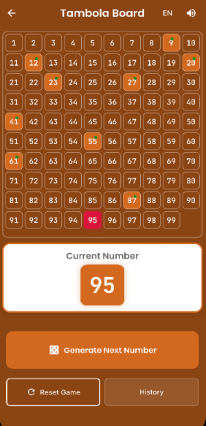 Tambola Housie Game Screenshot 1