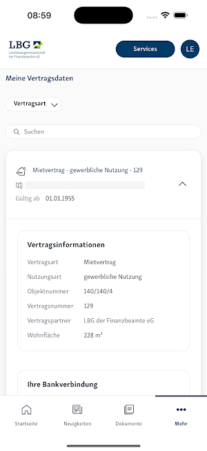 Meine LBG Screenshot 2