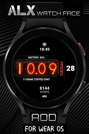 ALX04 Lamp Watch Face Screenshot 3