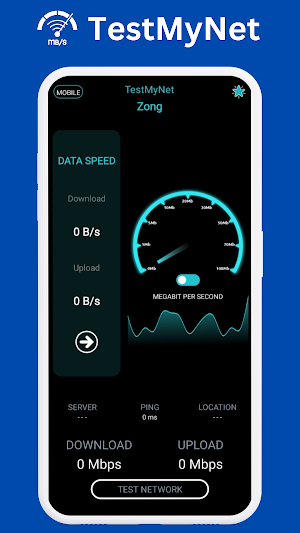 TestMyNet - Network Speed Test Screenshot 2