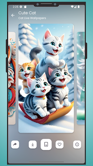 HD Live Cute Cats Wallpaper 4K Screenshot 1