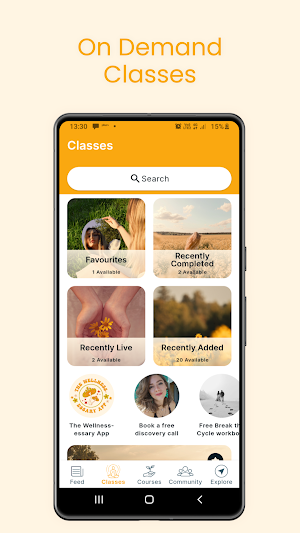 The Wellness-essary App Screenshot 3