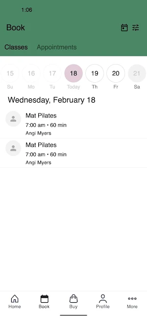 Omara Pilates Screenshot 1
