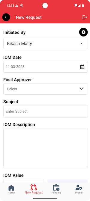 MRF Digital iOM Screenshot 2