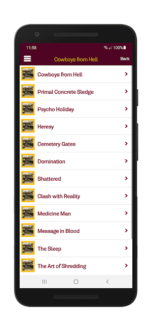 Pantera Lyrics & Wallpapers Screenshot 2