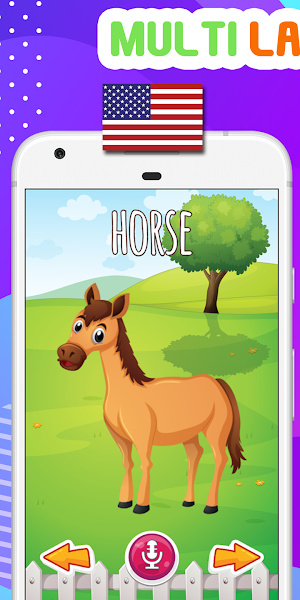 Learn Animal Names and Sounds Screenshot 2