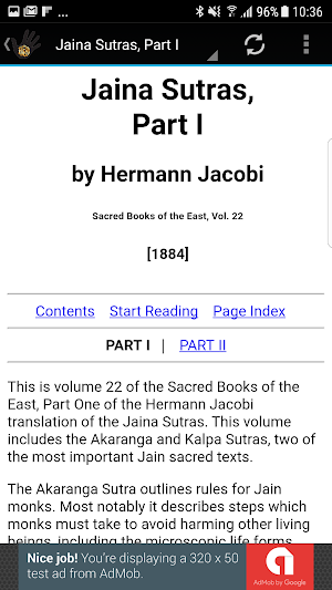 Jaina Sutras & Jainism Texts Screenshot 1