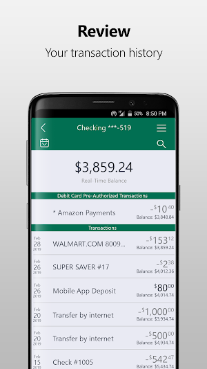 FHB Mobile Banking Screenshot 2