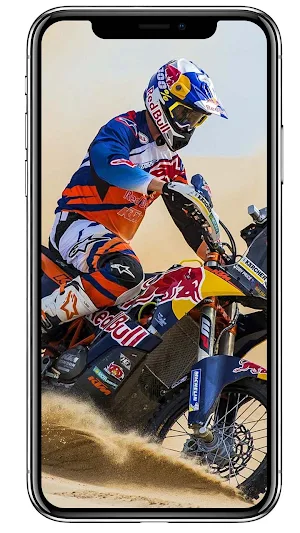 Desert Bike Rally Wallpaper Screenshot 3