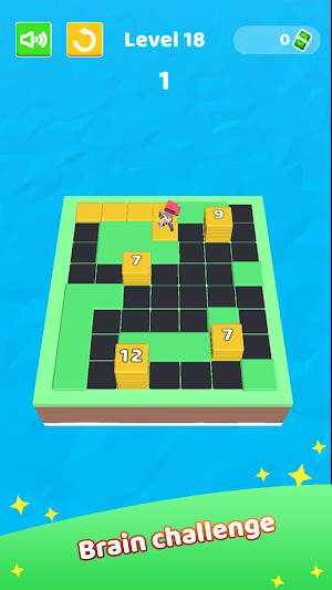Blocks Stack Dash : Amaze puzzle fill colors 3D Screenshot 3