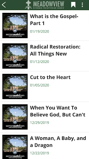 Meadowview Reformed Presbyterian Church Screenshot 3