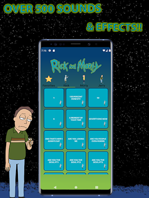 Rick n Morty Soundboard Screenshot 1
