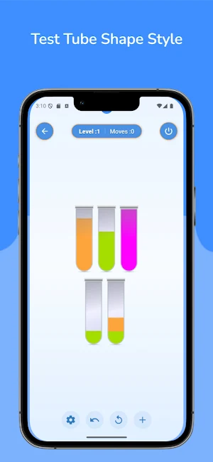 AquaSort: Color Water Puzzle Screenshot 3