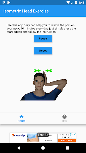 Isometric Head Exercise Screenshot 1