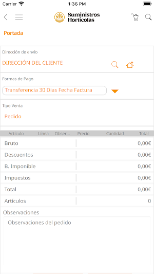 Suministros Hortícolas Screenshot 3