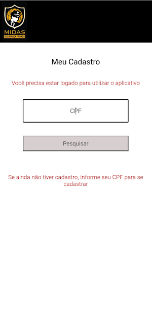MidasEventos Screenshot 0