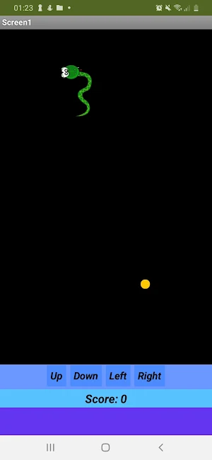 Snake Game Screenshot 2