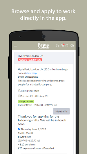 Fortem & Mode Ireland Screenshot 0