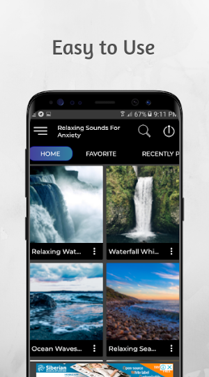 Relaxing Sounds Screenshot 1