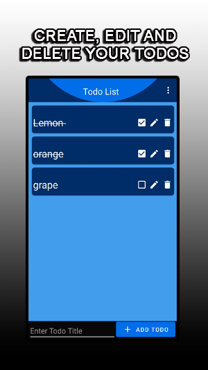 TODO LIST Screenshot 0