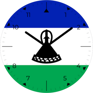 Lesotho Analog Watch Face Screenshot 0
